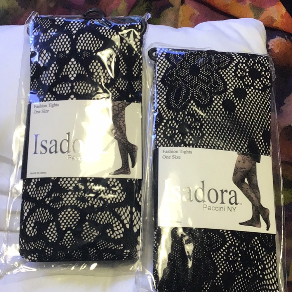 Fashion tights leggings black